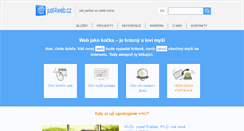 Desktop Screenshot of just4web.cz